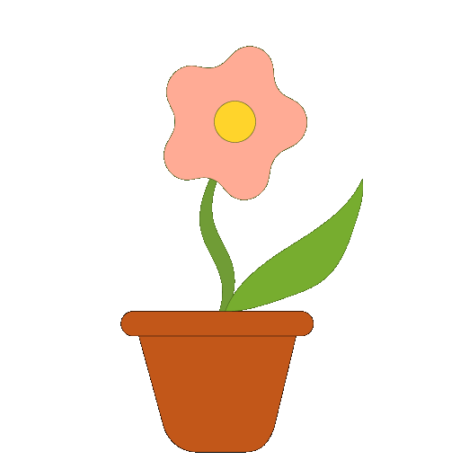 drawing of a flower