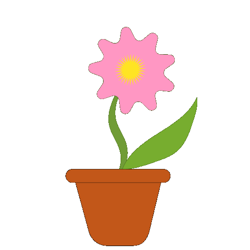 drawing of a flower
