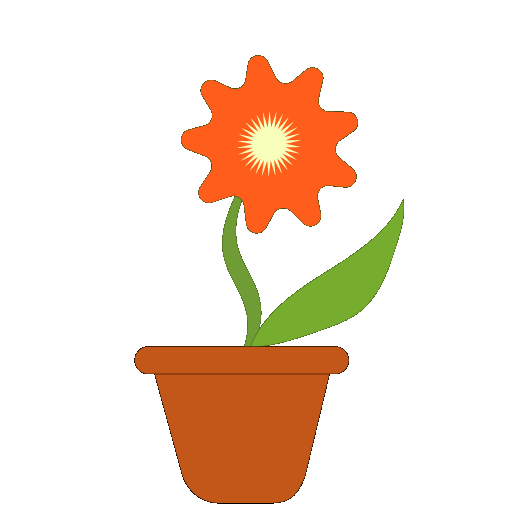 drawing of a flower