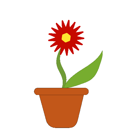 drawing of a flower