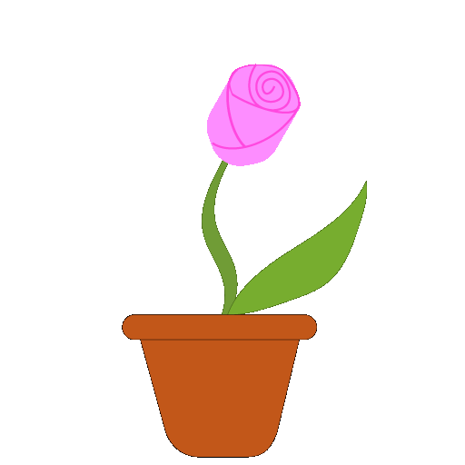 drawing of a flower